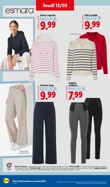 Pantalon Femme Angebote im Prospekt "Offres Flash !" von Lidl auf Seite 38