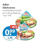 Edelcreme Kräuter im V-Markt Prospekt Edelcreme Kräuter von Adler im aktuellen V-Markt Prospekt für 0,99 €
