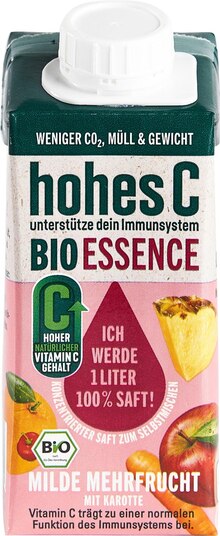 Bio Lebensmittel von Hohes C im aktuellen dm-drogerie markt Prospekt für 1,95 €€
