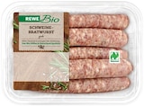 Schweine-Bratwurst im Angebot bei REWE in Oranienburg Schweine-Bratwurst Angebote von REWE Bio bei REWE Oranienburg für 5,55 €