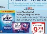 Waschmittel Pulver Angebote von Lenor bei GLOBUS Neubrandenburg für 9,79 €