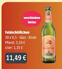 Feldschlößchen bei GetränkeLand Mayer im Prospekt "" für 11,49 €