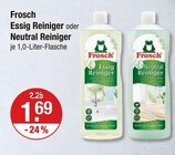 Essig Reiniger oder Neutral Reiniger im V-Markt Prospekt Essig Reiniger oder Neutral Reiniger von Frosch im aktuellen V-Markt Prospekt für 1,69 €
