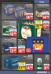 Bier im EDEKA Prospekt in Radevormwald Aktueller EDEKA Prospekt mit Bier, "Aktuelle Angebote", Seite 19