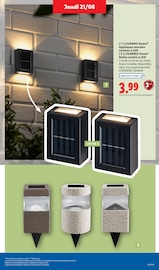 Promotion Applique Led dans le prospectus Lidl, valable du 21/08/2025 au 25/08/2025 Promo Applique Led dans le catalogue Lidl du moment à la page 15