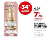 Super U Civray - Promo Soin visage Age Perfect Promo Soin visage Age Perfect à 7,92 € dans le catalogue Super U à Civray