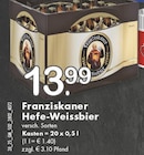 Hefe-Weissbier Angebote von Franziskaner bei TOP Getränke Gütersloh für 13,99 €