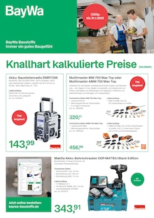 BayWa Prospekt für Fuchsenmühle b Marktheidenfeld: Knallhart kalkulierte Preise, 8 Seiten, 26.11.2021 - 31.01.2022