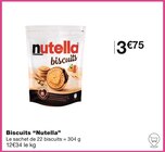 Biscuits - Nutella en promo chez Monoprix Niort à 3,75 €