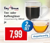 Tee- oder Kaffeegläser Angebote von Tony Brown by Stolz bei Kaufhaus Stolz Greifswald für 7,99 €