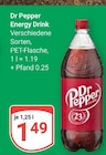 Energy Drink Angebote von Dr Pepper bei GLOBUS Trier für 1,19 €