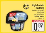 High Protein Pudding Vanille oder Schoko im EDEKA Prospekt High Protein Pudding Vanille oder Schoko von Gut & Günstig im aktuellen EDEKA Prospekt für 0,89 €