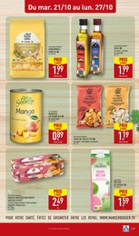 Prix et réduction Gingembre Confit dans le prospectus Aldi en cours Offre Gingembre Confit dans le catalogue Aldi du moment à la page 27