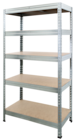 Étagère bois métal "hecta" en promo chez Brico Dépôt Étagère bois métal "hecta" dans le catalogue Brico Dépôt
