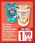 High Protein Pudding Grieß von Dr. Oetker für 1,99 € bei EDEKA im Angebot High Protein Pudding Grieß von Dr. Oetker im aktuellen EDEKA Prospekt
