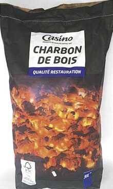 Charbon de bois 50 litres - Géant Casino à Suresnes Charbon de bois 50 litres en promo chez Géant Casino Suresnes à 7,50 €