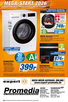 Waschmaschine im expert Prospekt "Top Angebote" mit 12 Seiten (Hamm)