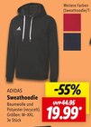 Sweathoodie im Angebot bei Lidl in Dessau-Roßlau Sweathoodie Angebote von Adidas bei Lidl Dessau-Roßlau für 19,99 €