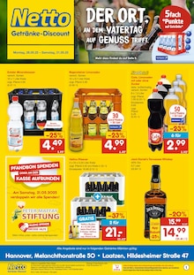 Aktueller Netto Marken-Discount Prospekt (Hannover) Netto Marken-Discount Prospekt "DER ORT, AN DEM DU IMMER AUSGEZEICHNETE PREISE FINDEST." mit Seiten (Hannover)