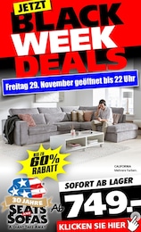 Seats and Sofas Prospekt: "JETZT BLACK WEEK DEALS", 1 Seite, 24.11.2024 - 29.11.2024