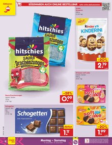 Süßigkeiten im Netto Marken-Discount Prospekt "Aktuelle Angebote" mit 60 Seiten (Mönchengladbach)