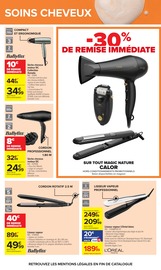 Promos Electroménager dans le catalogue "TOUTES EN BEAUTÉ" de Carrefour Electroménager en promo dans le catalogue Carrefour à la page 12