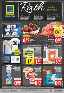 EDEKA Prospekt der Woche "Aktuelle Angebote" Seite 1, 26.05.2026 bis 30.05.2026 für Grevenbroich Aktueller EDEKA Prospekt "Aktuelle Angebote" Seite 1 von 30 Seiten für Grevenbroich