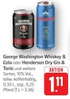 Whiskey & Cola Angebote von George Washington bei E center Göppingen für 1,11 €