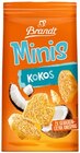 Minis Kokos im REWE Prospekt Minis Kokos von Brandt im aktuellen REWE Prospekt für 1,29 €