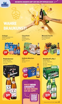 Erdinger im Trink und Spare Prospekt "Aktuelle Angebote" mit 11 Seiten (Mülheim (Ruhr))