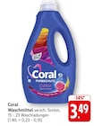 Waschmittel im Angebot bei EDEKA in Tübingen Waschmittel Angebote von Coral bei EDEKA Tübingen für 3,49 €