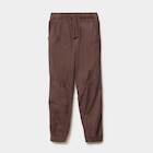 Pantalon jogger chaud doublé coton marron foncé garçon à 12,59 € dans le catalogue La Halle