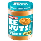 Pâte à tartiner Cacahuète Be Nuts ! - ANDROS en promo chez Carrefour Pâte à tartiner Cacahuète Be Nuts ! - ANDROS dans le catalogue Carrefour