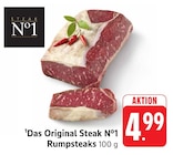 Das Original Steak N°1 Rumpsteaks im Angebot bei E center in Offenburg Das Original Steak N°1 Rumpsteaks Angebote von Steak N°1 bei E center Offenburg für 4,99 €