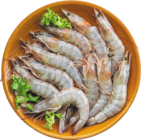 Gambas entières crues ASC à Lidl dans Val-Suzon Gambas entières crues ASC à Lidl dans Val-Suzon