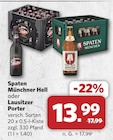 Münchner Hell im Angebot bei combi in Wilhelmshaven Münchner Hell Angebote von Spaten bei combi Wilhelmshaven für 13,99 €