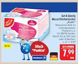 Wasserfilterkartuschen „Profi+“ im Angebot bei Marktkauf in Schwabach Wasserfilterkartuschen „Profi+“ Angebote von Gut & Günstig bei Marktkauf Schwabach für 7,99 €