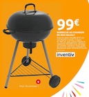 Barbecue au charbon de bois bazalt - inventiv - Mr.Bricolage à Saint-Nazaire Barbecue au charbon de bois bazalt - inventiv en promo chez Mr.Bricolage Saint-Nazaire à 99,00 €