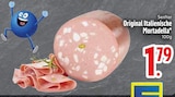 Original Italienische Mortadella Angebote von Senfter bei EDEKA Ravensburg für 1,79 €