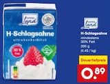 H-Schlagsahne im Angebot bei Netto Marken-Discount in Pirna H-Schlagsahne Angebote von Gutes Land bei Netto Marken-Discount Pirna für 0,89 €