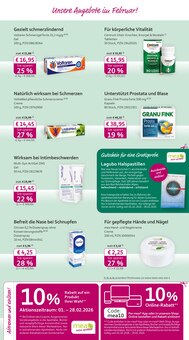 Voltaren im mea - meine apotheke Prospekt "Unsere Februar-Angebote" mit 4 Seiten (Köln)