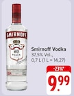 Smirnoff Vodka Angebote von Smirnoff bei E center Rodgau für 9,99 €