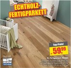 Echtholz-Fertigparkett im Angebot bei wohnen & sparen Wiegand in Fulda Echtholz-Fertigparkett Angebote von Klick Technik bei wohnen & sparen Wiegand Fulda für 59,99 €