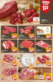 Rindfleisch im REWE Prospekt "Dein Markt" mit 30 Seiten (Heidelberg)
