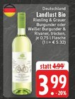 Aktuelles Riesling & Grauer Burgunder Angebot bei E center in Duisburg ab 3,99 €
