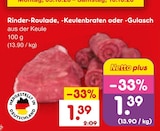 Rinder-Roulade bei Netto Marken-Discount im Prospekt "" für 1,39 €