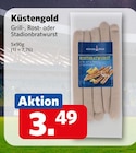 Grill-, Rost- oder Stadionbratwurst von Küstengold für 3,49 € bei combi im Angebot Grill-, Rost- oder Stadionbratwurst von Küstengold im aktuellen combi Prospekt
