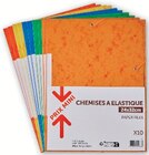 Promo 10 chemises à élastique à 4,19 € dans le catalogue U Express à Saint-Cannat