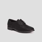Derbies à lacets noir femme en promo chez La Halle Paris à 35,99 €