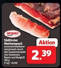 Markant Nordwest Leer - Südtiroler Markenspeck Angebot im Prospekt Südtiroler Markenspeck bei Markant Nordwest im Leer Prospekt für 2,39 €